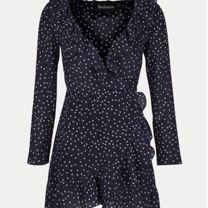 Realisation Par Alexandra Dress in Navy Star - Size XL